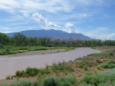 Rio Grande - Coronado State Historic Site, Bernalillo, New Mexico - Sommer 2014